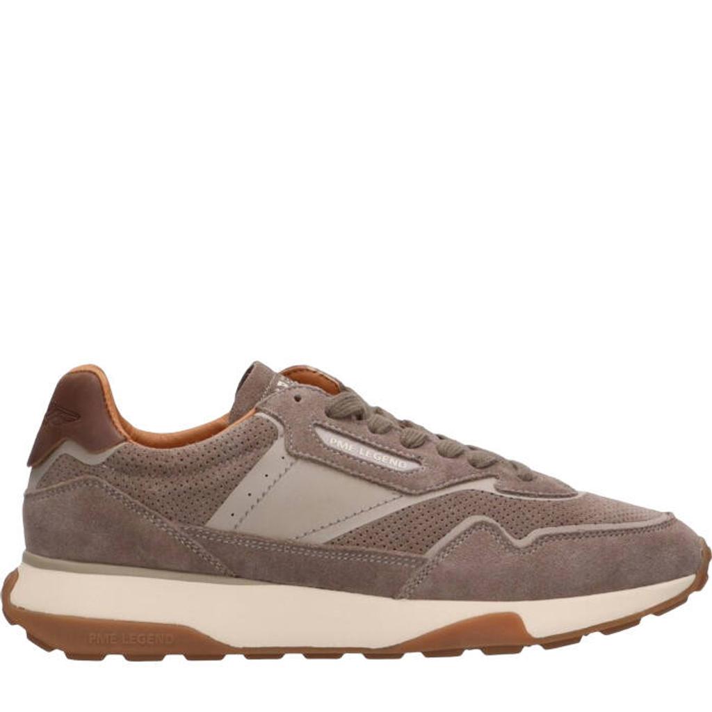 Taupe heren PME Legend Latch RS-10 suède sneakers - met veters