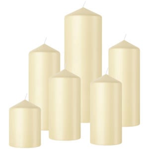 stompkaars glanzend beige (set van 6)