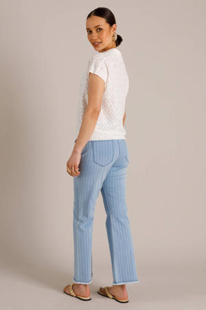 Bootcut jeans voor dames, uitlopende broek, denim, stretch, riem, XS-XL, S Bootcut jeans voor dames, uitlopende broek, denim, stretch, riem, XS-XL, S