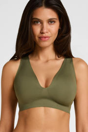 thumbnail: Hunkemöller voorgevormde bh zonder beugel Super Comfort groen