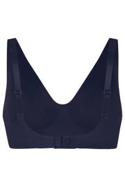 thumbnail: Hunkemöller voorgevormde bh zonder beugel Super Comfort donkerblauw