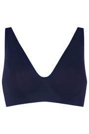thumbnail: Hunkemöller voorgevormde bh zonder beugel Super Comfort donkerblauw