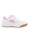 Kappa imitatieleren sneakers - wit/roze