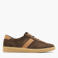 ESPRIT suèdelook sneakers - bruin