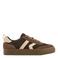ESPRIT imitatieleren sneakers - bruin