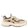 Graceland chunky imitatieleren sneakers - beige
