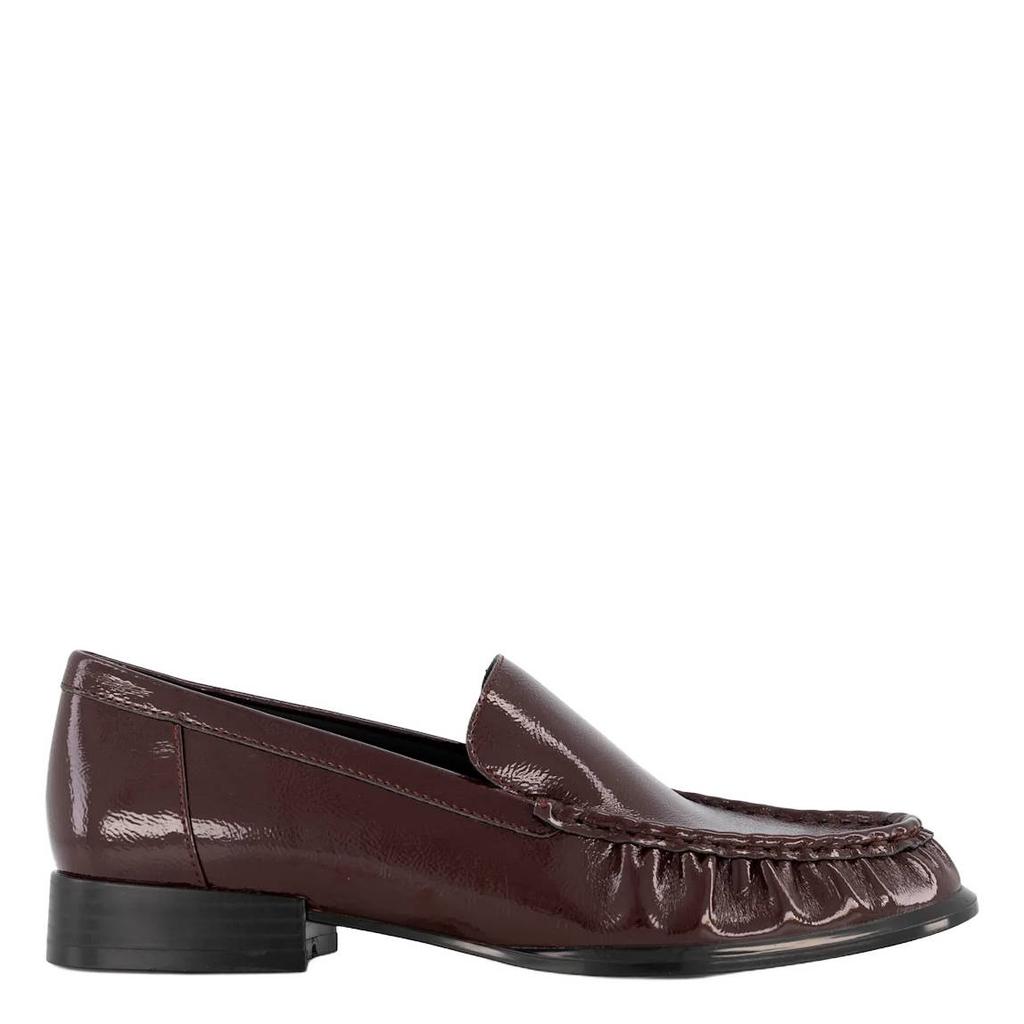Bordeaux dames Graceland lakleren loafers -