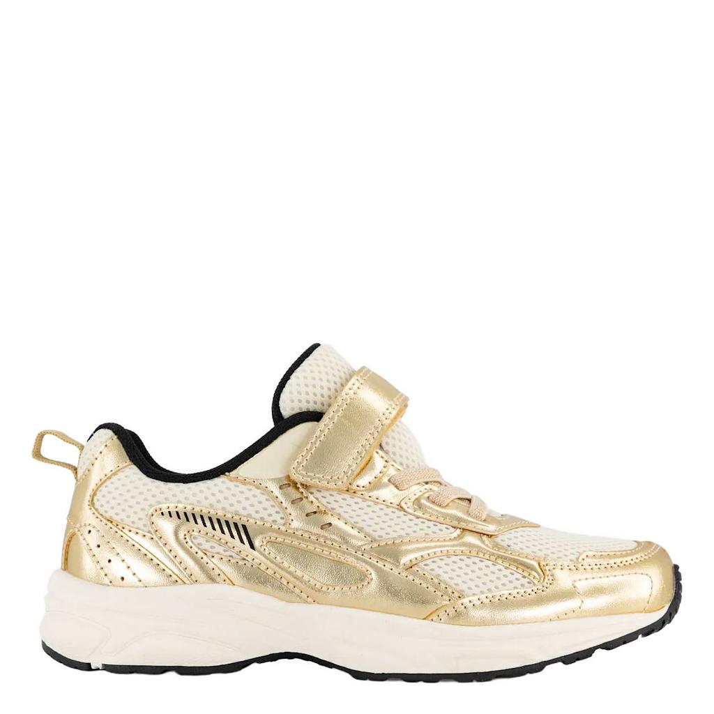 Gouden meisjes Graceland imitatieleren sneakers - met veters