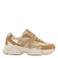 Graceland chunky imitatieleren sneakers - beige/goud/camel