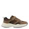 Vty imitatieleren sneakers - bruin