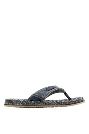 Quill teenslippers donkerblauw
