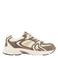 Graceland imitatieleren sneakers - bruin