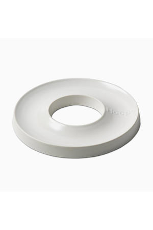 Kattenvoerbak Ring Slowfeeder White
