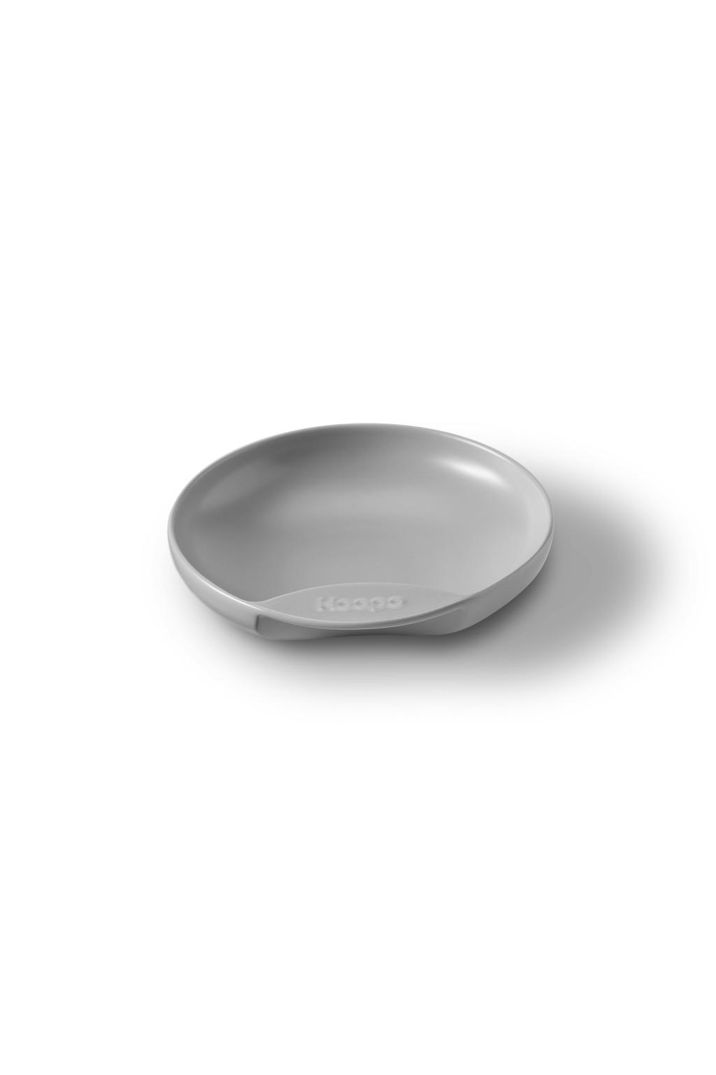 Hoopo Kattenvoerbak Plate Catfeeder Grey