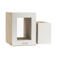 Hoopo Krabpaal Table White