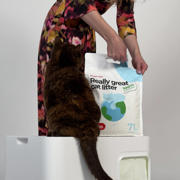 thumbnail: Hoopo Kattenbakvulling Tofu x 4 pack Cat Litter