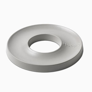 Kattenvoerbak Ring Slowfeeder Grey
