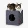 Hoopo Kattenmand Cube Grey