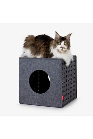 Kattenmand Cube Grey