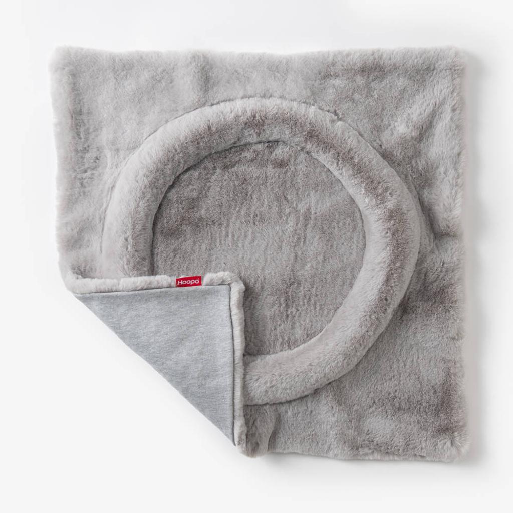 Hoopo Kattenkussen Flip Cat Blanket Light Grey