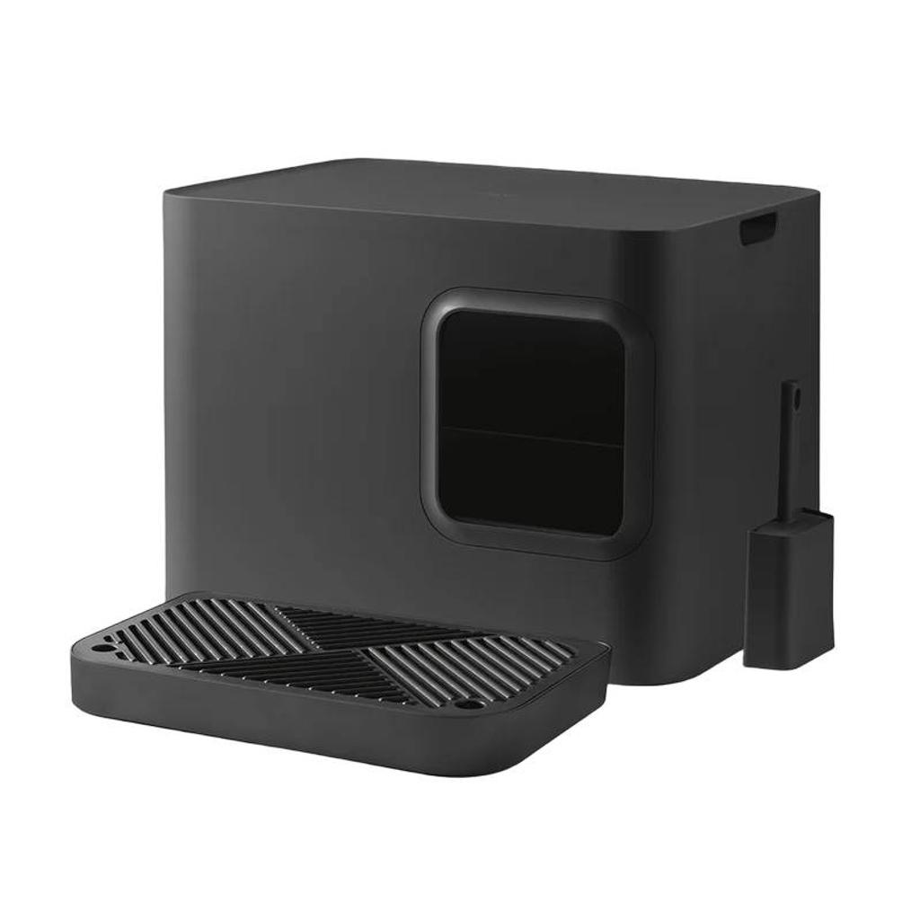 Hoopo Kattenbak Dome Plus Grey