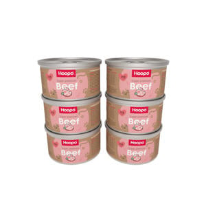 Kattenvoer Beef Paté (6 Pack)