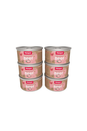 Kattenvoer Beef Paté (6 Pack)