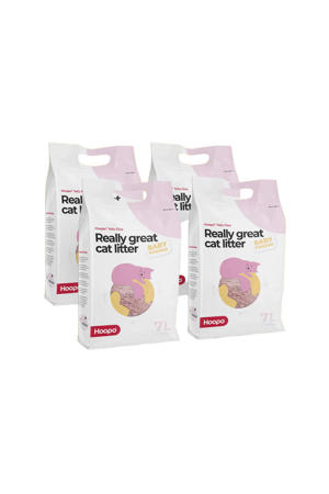 Kattenbakvulling Tofu Fine Babypowder 4x pack Cat Litter