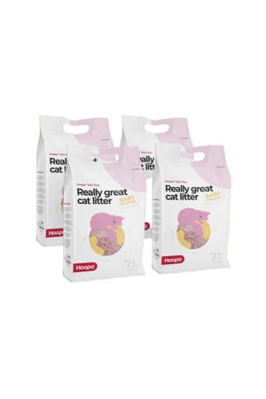 Kattenbakvulling Tofu Fine Babypowder 4x pack Cat Litter