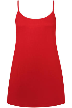 onderjurk Plus Size - rood