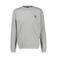 LERROS regular fit gemêleerde sweater - grijs