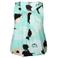 Zhenzi gebloemde top Plus Size - blauw