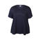 Zhenzi T-shirt met strass-steentjes Plus Size - donkerblauw