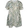 Zhenzi tuniek met zebraprint lichtgroen