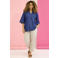 Zhenzi top blauw