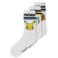 NAME IT KIDS sokken met print - wit (set van 3)