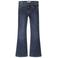 NAME IT KIDS NKFPOLLY flared jeans - donkerblauw