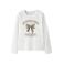 NAME IT KIDS longsleeve met print - wit