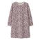 NAME IT KIDS nachthemd met panterprint - donkerrood/ecru/roze