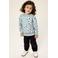NAME IT MINI sweater met print - lichtgroen