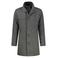 LERROS wintermantel met melée en wol - basalt grey