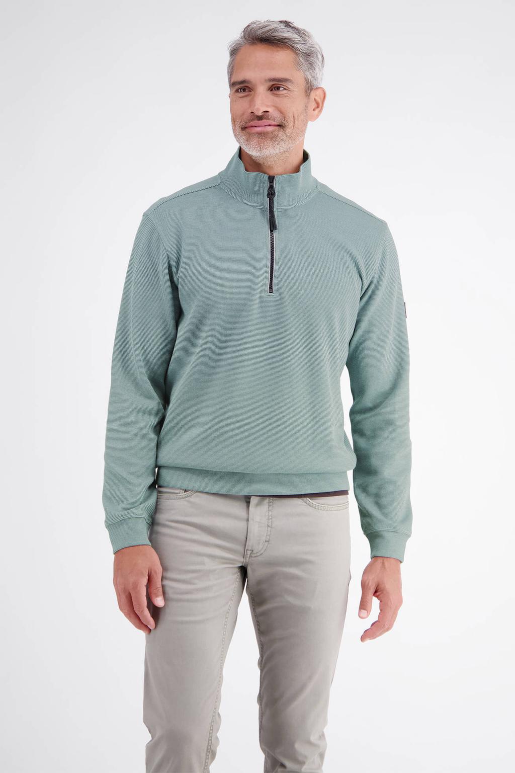 LERROS regular fit gebreide trui - blauw