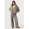 Garcia gewatteerde winterjas - beige