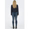 ONLY high waist skinny jeans dark blue denim