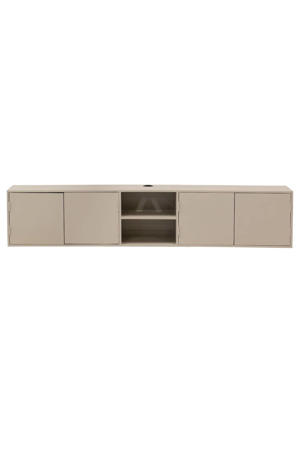 Tv-Meubel Loiza - Mangohout - Taupe - 200cm 