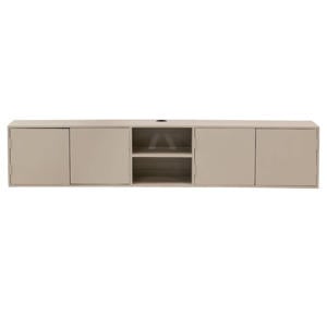 Tv-Meubel Loiza - Mangohout - Taupe - 200cm