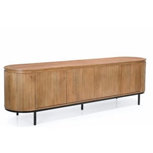 Tv-Meubel Tora - Naturel - Mangohout - 200cm