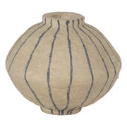 thumbnail: WOOOD Karo decoratie vaas papier mache zand