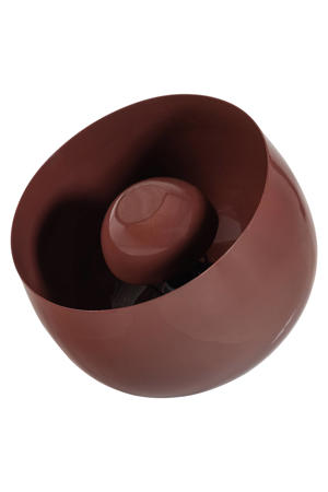 Mero tafellamp 25xø26 cm metaal hoogglans rood