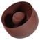 WOOOD WOOOD Mero Tafellamp 25xø26 cm - Metaal Hoogglans - Mokkabruin